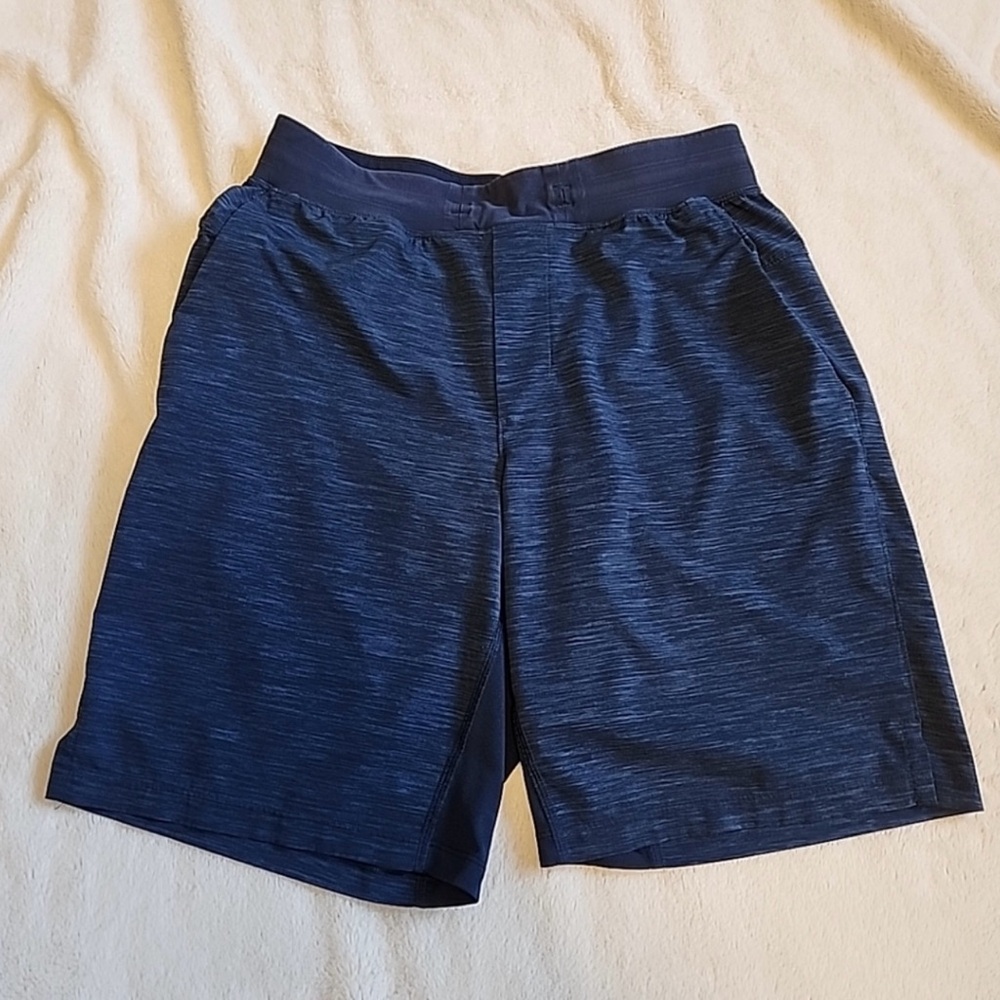 lululemon athletica Men's Athletic Shorts - Navy Blue